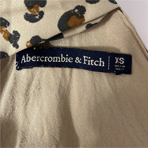 Abercrombie & Fitch Twisted Leopard Print Tank Top - Picture 4 of 4